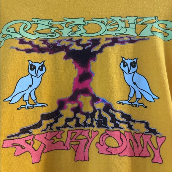 RARE OVO Authentic Skinny Seasons Graphic Long Sleeve Tee XXL - Picture 7 of 7